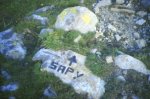 Bivio per Sapy (o Chapy) alle baite di Raty désot (m 2239) (5802 bytes)